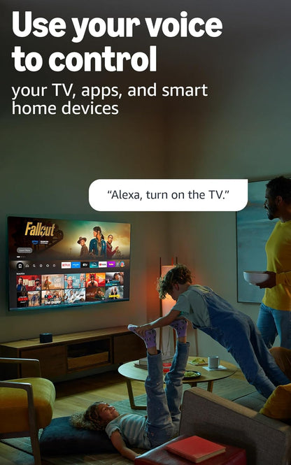 Fire TV Cube, with Ai-Powered Fire TV Search, Hands-Free Streaming Device with Alexa, Wi-Fi 6E, 4K Ultra HD