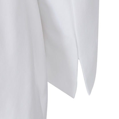 White Lapel Women Elegant Office Blazer Jacket
