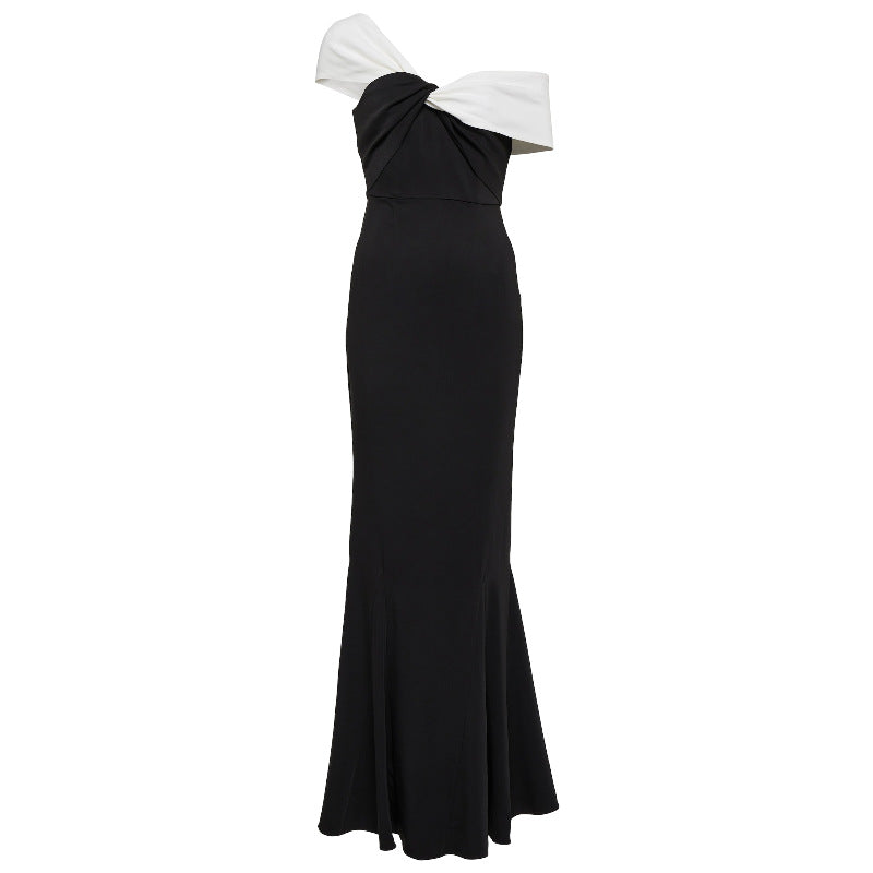 Off-Shoulder Knitted Dress