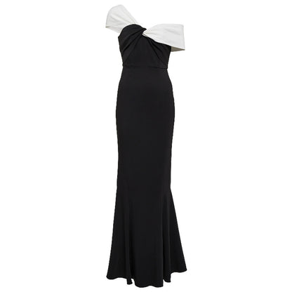 Off-Shoulder Knitted Dress