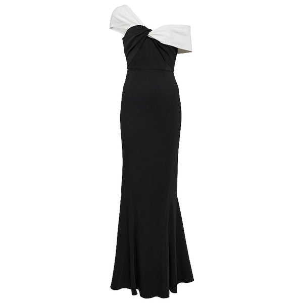 Off-Shoulder Knitted Dress