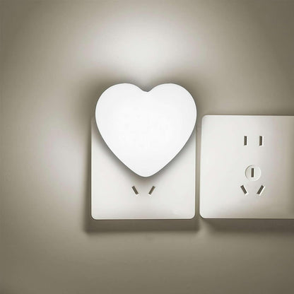 INZU Night Lights Plug into Wall, LED Night Light for Kids, Cute Nightlight with Auto Dusk to Dawn Sensor, LED Nightlight with Soft Warm Light for Bedroom, Nursery, Bathroom, Hallway (Pink)