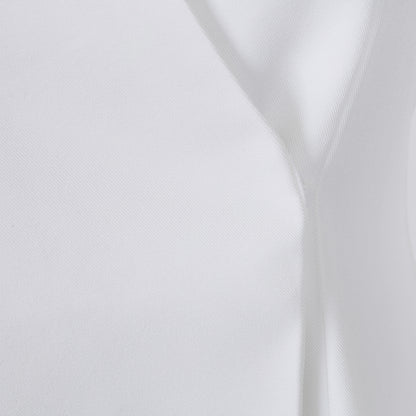 White Lapel Women Elegant Office Blazer Jacket
